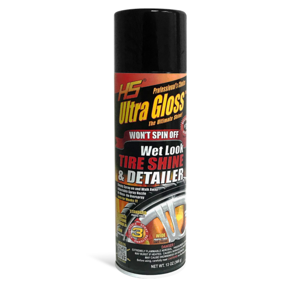 HS Ultra Gloss Tire Shine & Detailer Aerosol 13oz.