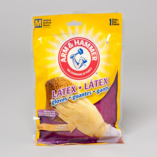 Arm & Hammer Latex Gloves - 1 Pair