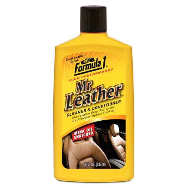 Formula 1 Mr. Leather Cleaner and Conditioner Liquid 8oz.