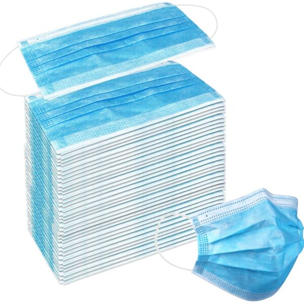 Disposable Face Mask 3Ply 50 Pack