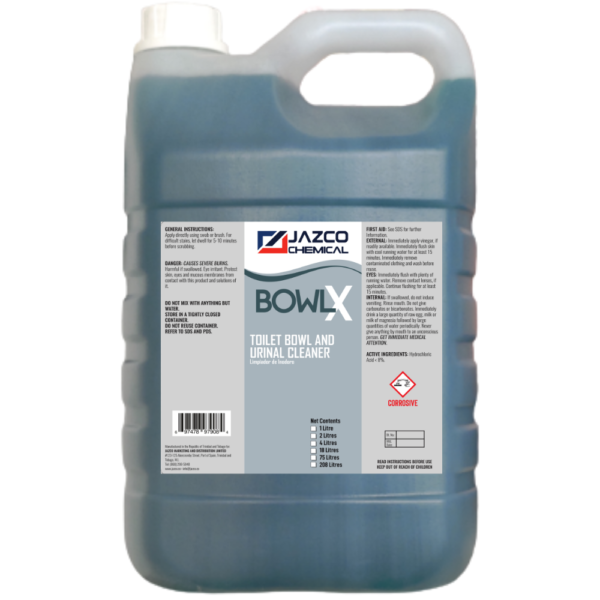 Bowl-X Toilet Bowl and Urinal Cleaner 4L