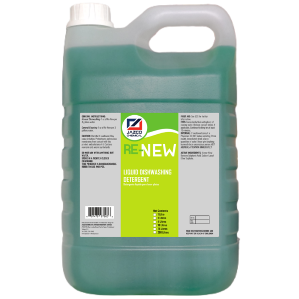 Re-New Liquid Dishwashing Detergent 4L
