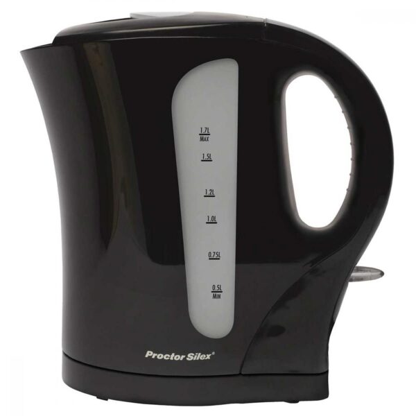 Proctor Silex Electric Tea Kettle, Water Boiler & Heater, 1.7 L