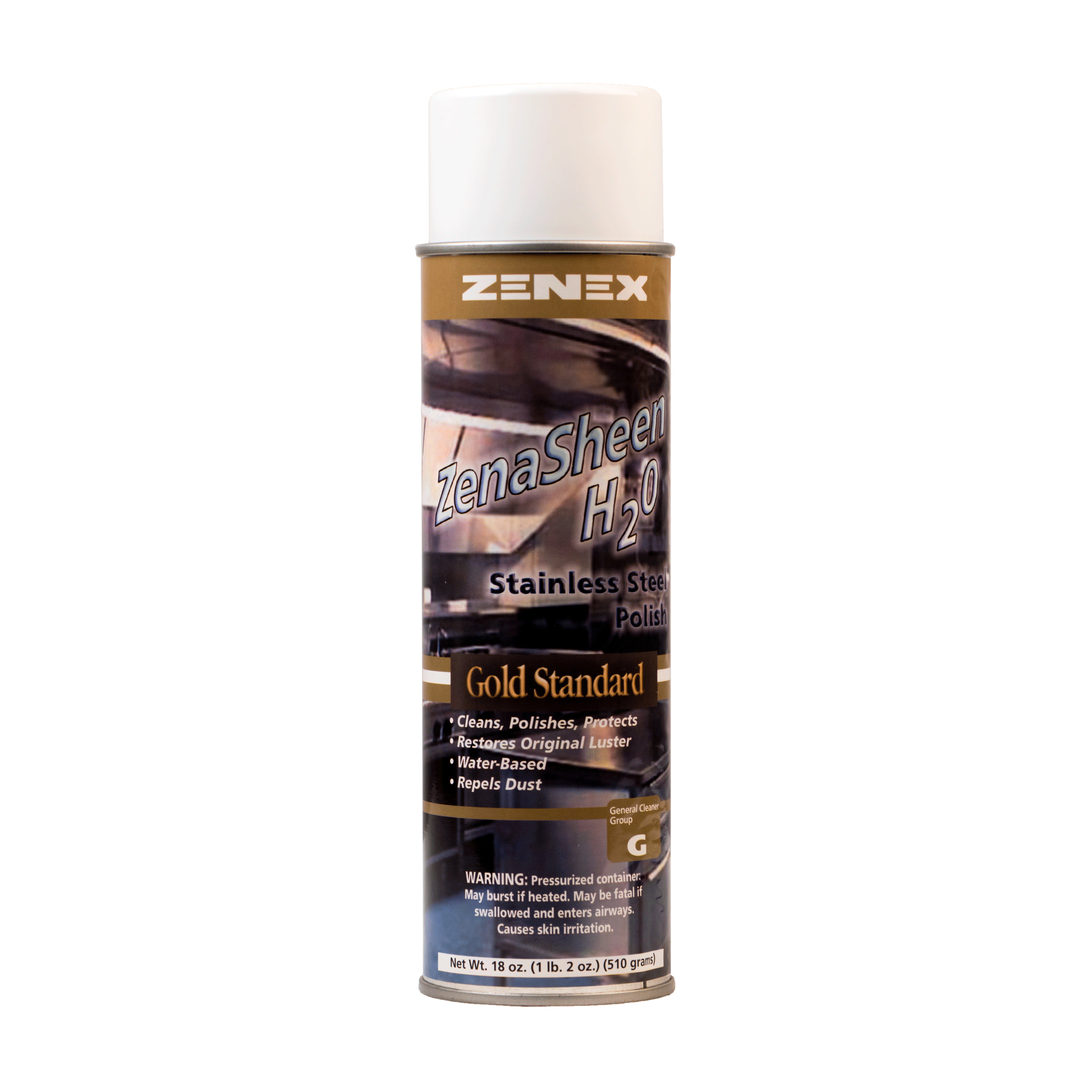 ZenaSheen H2O Stainless Steel Polish 18oz.