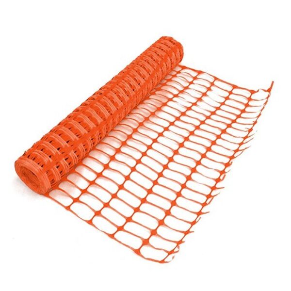 Orange Barrier Safety Fence