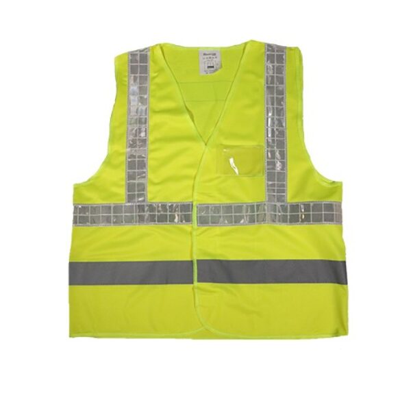 Green Hi-Viz Safety Vest (with ID pocket)