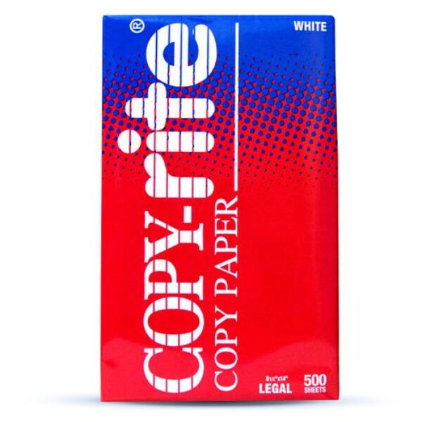 Copy-Rite Copy Paper Legal Size 8.5" x 14"