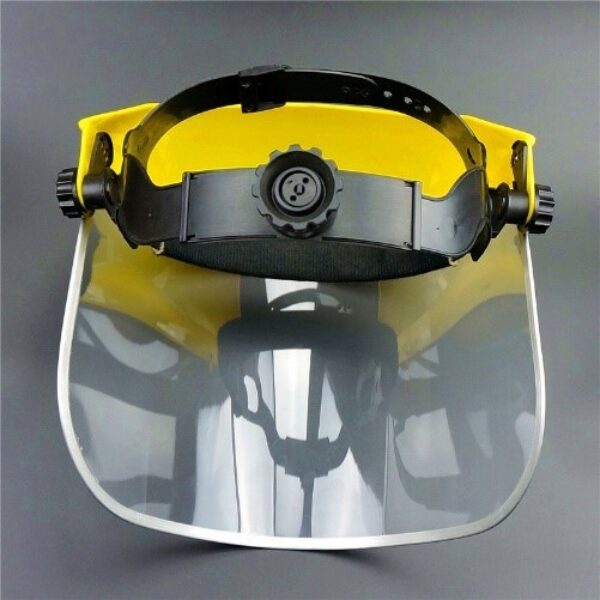 Plastic Safety Headgear with Lens