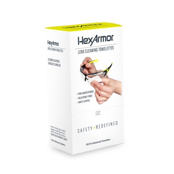 HexArmor Cleaning Wipes (premoistened, 100 wipes per box)