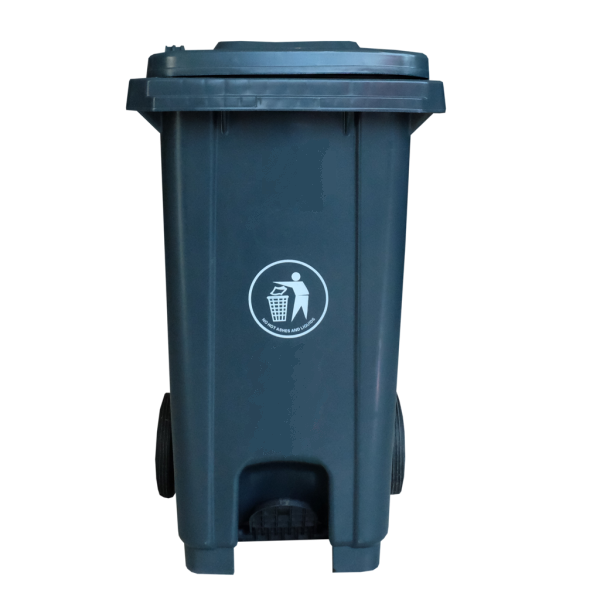 Step Open Mobile Garbage Container 63G