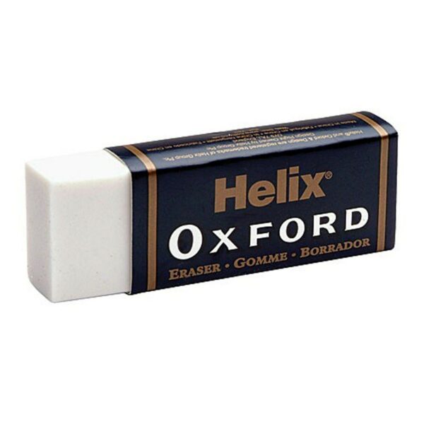 Helix Oxford Eraser White