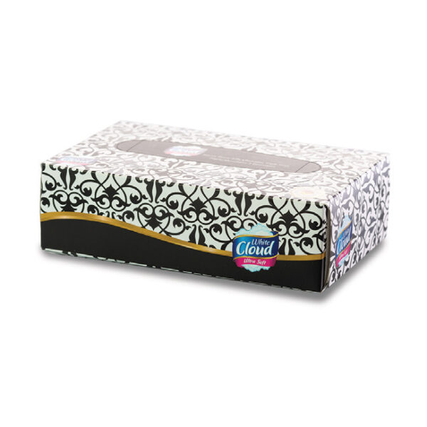 White Cloud Facial Tissue 50 Sheets