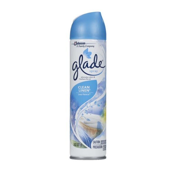 Glade Clean Linen Aerosol - 8oz