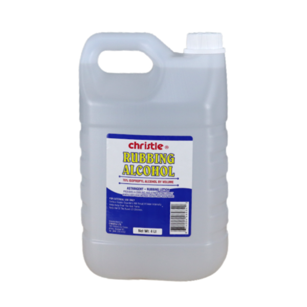 Christle Rubbing Alcohol 70% 1 Gallon