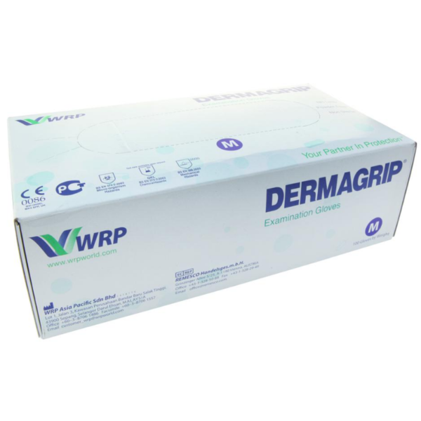 Dermagrip Nitrile Examination Gloves Medium 200 Count