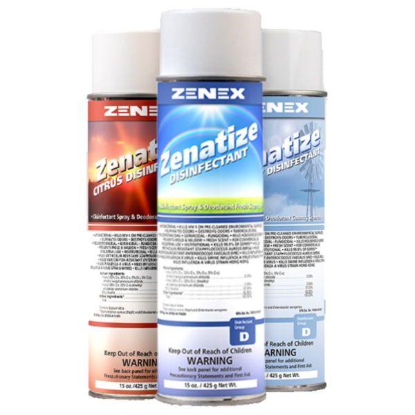 Zenatize Disinfectant Spray 3 Units / 15oz.