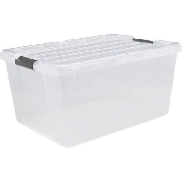 Iris USA Plastic Storage Tote 3 Piece Set