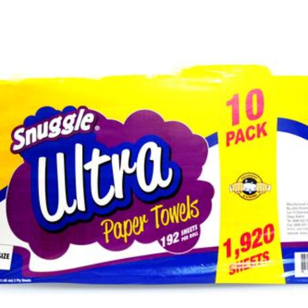Snuggle Paper Towels 10 pack/ 96 sheets