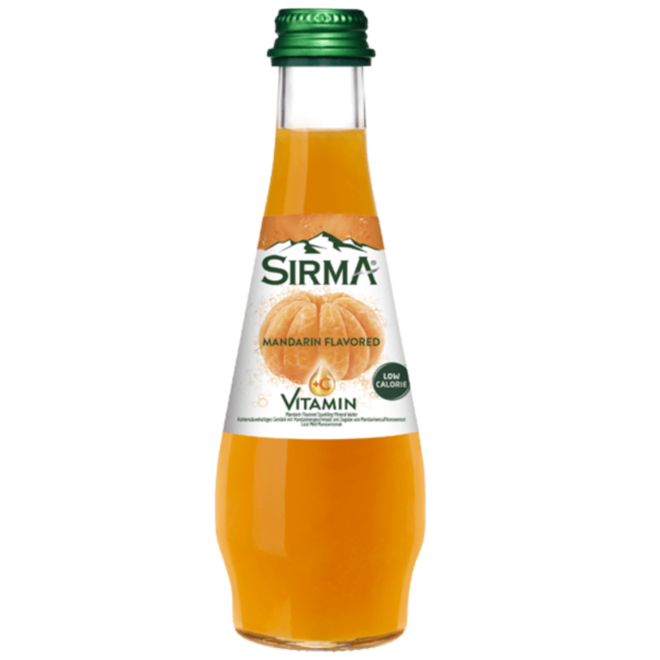 Sirma Mandarin Flavoured Sparkling Mineral Water 250ml